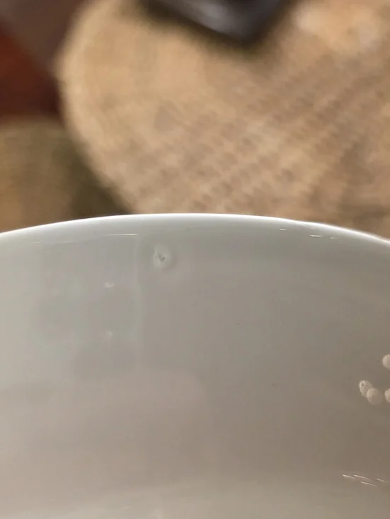 Pier 1 Handcrafted Ceramica Quadrifoglio Embossed Weave Rimmed Bowls Set of 5 - Picture 4 of 7